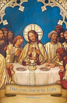 Picture of Holy Communion Take, Eat: this is My Body Bulletin