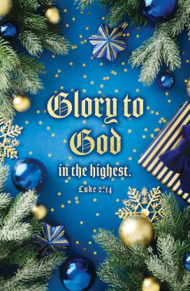 Picture of Christmas Glory to God in the Highest Bulletin