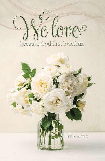 Picture of Wedding We Love Because God First Loved Us Bulletin