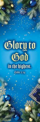 Picture of Christmas Glory to God in the Highest Bookmarks