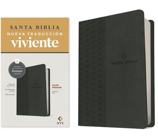Picture of Biblia Valor Prémium Ntv Con Filament (Sentipiel, Gris)