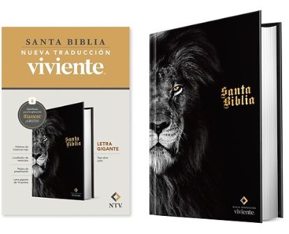 Picture of Biblia Letra Gigante Ntv Con Filament, León (Tapa Dura, Letra Roja)