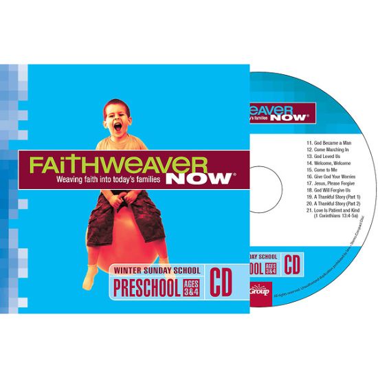 Picture of FaithWeaver NOW Preschool CD Winter 2026-2027