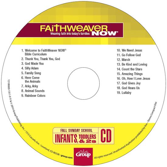 Picture of FaithWeaver NOW Infant-Toddler Two CD Fall 2026