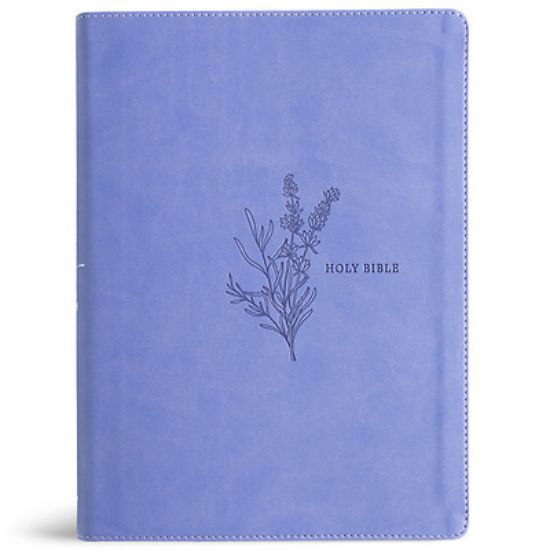 Picture of KJV Study Bible, Full-Color, Lavender Leathertouch