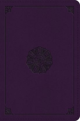Picture of ESV Large Print Bible (Trutone, Lavender, Emblem Design)