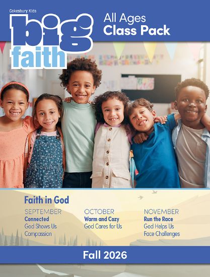 Picture of Cokesbury Kids Big Faith Fall 2026 All Ages Class Pack