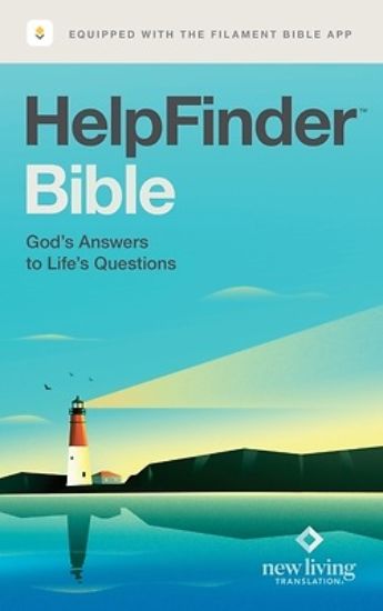 Picture of Helpfinder Bible Nlt, Filament Enabled (Softcover, Red Letter)