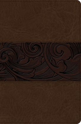 Picture of KJV Study Bible, Personal Size Edition, Mahogany Leathertouch