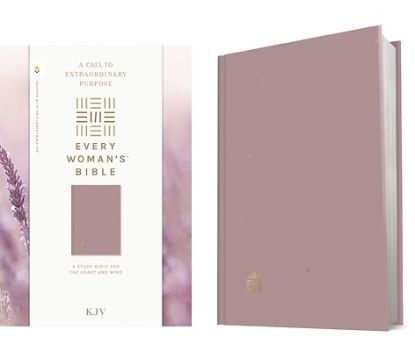Picture of KJV Every Woman's Bible, Filament Enabled (Hardcover, Plum, Red Letter)