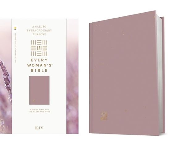 Picture of KJV Every Woman's Bible, Filament Enabled (Hardcover, Plum, Red Letter)