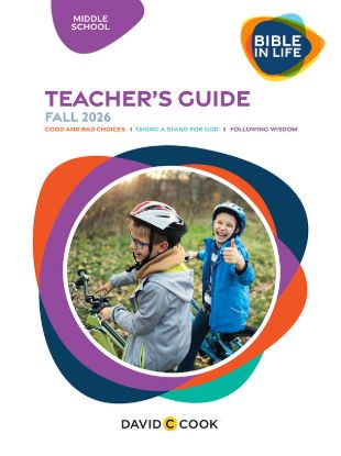 Picture of Bible in Life Middle School Teacher Guide Fall