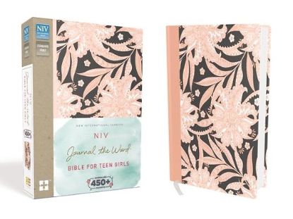 Picture of NIV, Journal the Word Bible for Teen Girls, Hardcover, Pink Floral