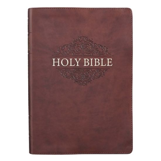 Picture of KJV Super Giant Print LL Brown
