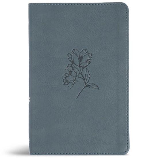 Picture of CSB Personal Size Bible, Digital Study Edition, Blue Leathertouch