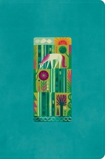 Picture of The Biggest Story Holy Bible for Kids (Trutone, Teal, Waterfall Design)