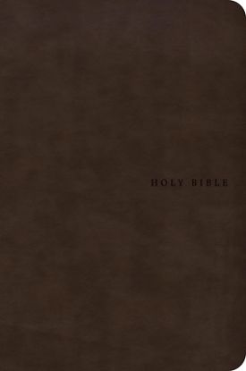 Picture of NASB Super Giant Print Reference Bible, Value Edition, Brown Leathertouch