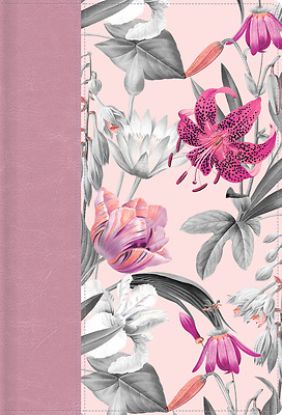 Picture of Rvr 1960 Biblia Letra Supergigante, Rosa Pétalos, Símil Piel