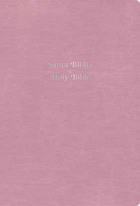 Picture of Rvr 1960/KJV Biblia Bilingüe, Rosa, Símil Piel Con Índice