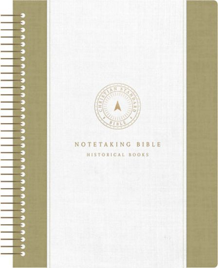 Picture of CSB Spiral-Bound Notetaking Bible, Optimal Type, Historical Books