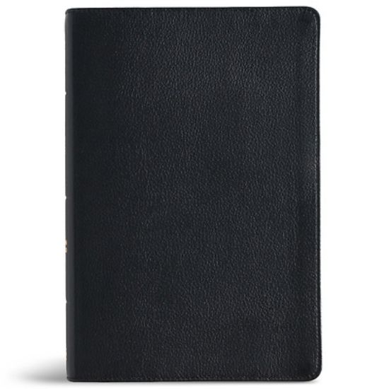 Picture of CSB Giant Print Reference Bible, Optimal Type, Digital Study Edition, Black Genuine Leather