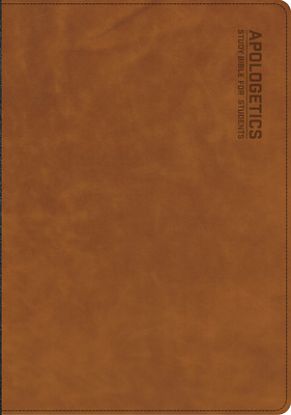 Picture of CSB Apologetics Study Bible for Students, Brown Leathertouch, Indexed