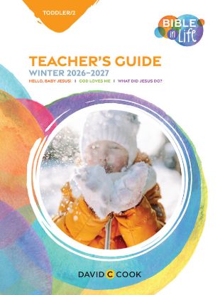 Picture of Bible in Life Toddler Twos Teacher Guide Winter