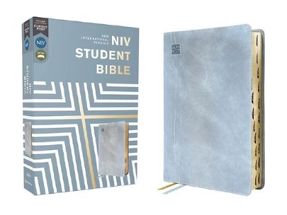 Picture of Niv, Student Bible, Leathersoft, Teal, Thumb Indexed, Comfort Print