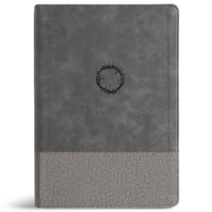 Picture of CSB Super Giant Print Reference Bible, Optimal Type, Digital Study Edition, Charcoal Leathertouch, Indexed