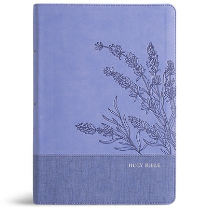 Picture of CSB Super Giant Print Reference Bible, Optimal Type, Digital Study Edition, Lavender Leathertouch, Indexed