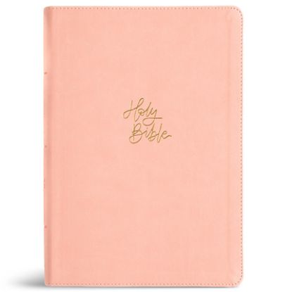 Picture of CSB Super Giant Print Reference Bible, Optimal Type, Digital Study Edition, Pink Leathertouch, Indexed