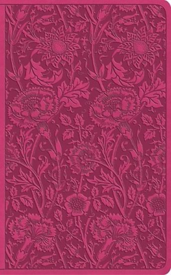 Picture of ESV Vest Pocket New Testament with Psalms and Proverbs, Red Letter (Trutone, Berry, Floral Design)