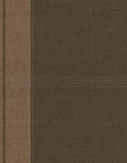 Picture of NASB Notetaking Bible, Large Print Edition, Brown Cloth Over Board