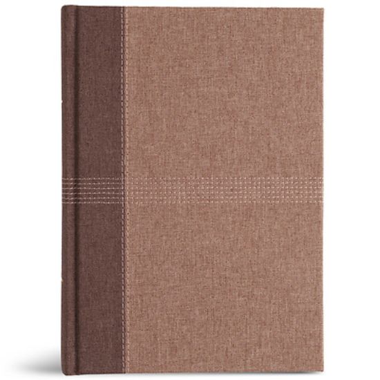 Picture of NASB Notetaking Bible, Large Print Edition, Brown Cloth Over Board