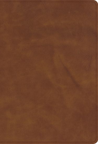 Picture of CSB Thinline Bible, Optimal Type, Holman Handcrafted Collection, Marbled Chestnut Premium Calfskin