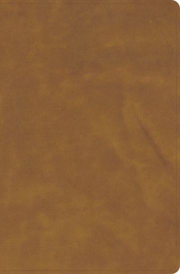 Picture of KJV Personal Size Bible, Holman Handcrafted Collection, Zipper Closure, Marbled Chestnut Premium Calfskin