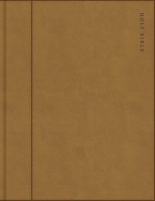 Picture of KJV Notetaking Bible, Camel Suedesoft Leathertouch