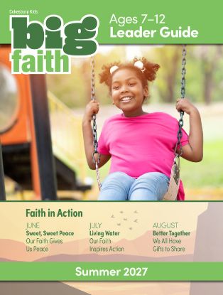 Picture of Cokesbury Kids Big Faith Summer 2027 Leader Guide Ages 7-12 Download