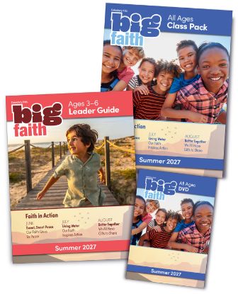 Picture of Cokesbury Kids Big Faith Summer 2027 Leader Kit Ages 3-6