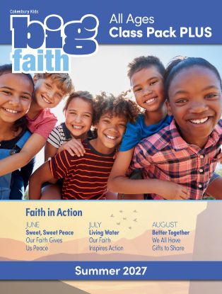 Picture of Cokesbury Kids Big Faith Summer 2027 All Ages Digital Class Pack Plus Download