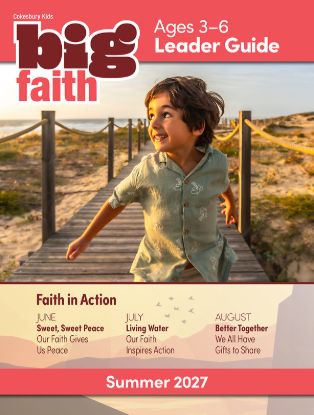 Picture of Cokesbury Kids Big Faith Summer 2027 Leader Guide Ages 3-6