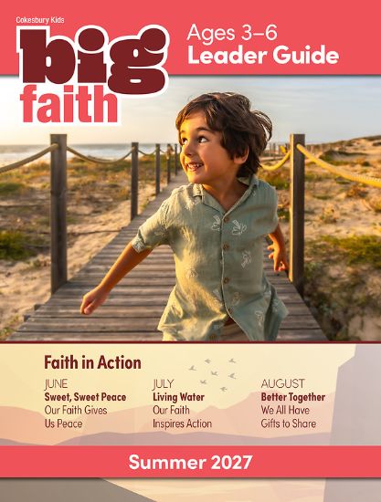 Picture of Cokesbury Kids Big Faith Summer 2027 Leader Guide Ages 3-6