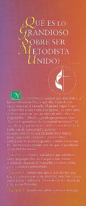 Picture of Que es lo grandioso sobre ser Metodista Unido - folleto electronico