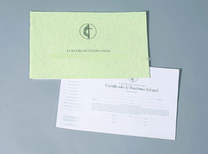 Picture of La Iglesia Metodista Unida Certificados Downloadable en Español