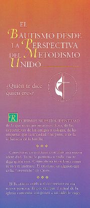 Picture of El Bautismo desde la perspectiva del Metodismo Unido - folleto electronico