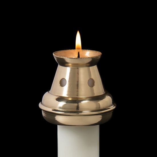 Picture of Brass Bove Style Follower for Wax Candles