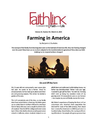 Picture of Faithlink - Farming in America