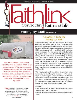 Picture of Faithlink - Voting by Mail (10/4/2020)