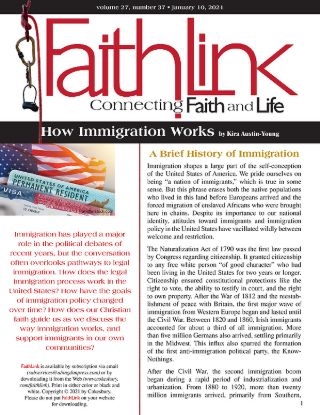 Picture of Faithlink - How Immigration Works (01/10/2021)