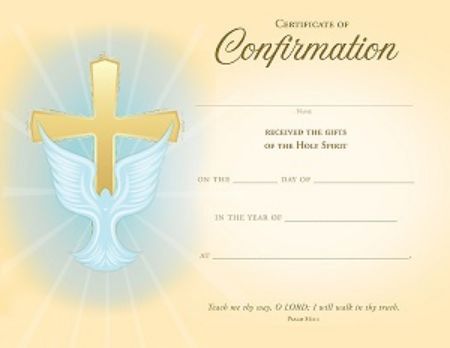 Picture for category Confirmation Certificates